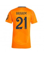 Real Madrid Brahim Diaz #21 Vieraspaita Naisten 2024-25 Lyhythihainen